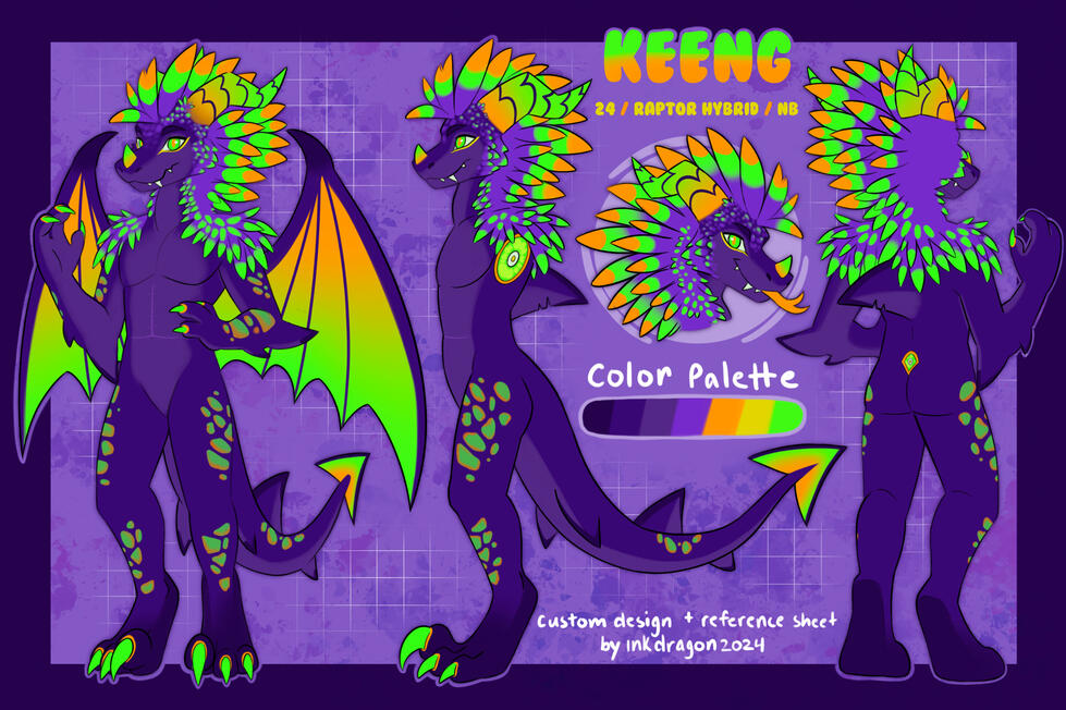 Big ref sheet + headshot